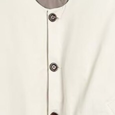 批发2025美式复古纯色无领马甲外套<b class='q'>街头</b>小众机车服夹克背心情侣