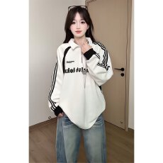 批发美式高街情侣装开衫拉链卫衣衫男女春秋款<b class='q'>潮牌</b>外套夹克