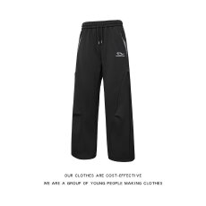 批发休闲裤潮流时尚文艺原宿日系ins百搭慵懒简约新款流行气质