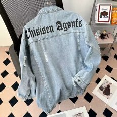 批发春秋<b class='q'>牛仔</b>外套女2025新款韩版港风宽松夹克潮休闲小个子上衣