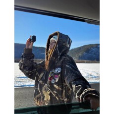 批发美式众锐迷彩连帽座山雕男女cleanfit重工加绒宽松牛仔情侣外套潮