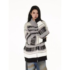 批发慵懒风毛衣女秋冬宽松中长款套头半高领针织衫时尚百搭<b class='q'>打底裙</b>外套