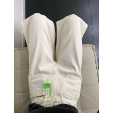 批发美式女王范设计感直筒<b class='q'>牛仔裤</b>女春秋大码胖mm宽松显瘦阔腿拖地裤