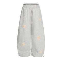 批发大码胖mm<b class='q'>韩版</b>复古直筒牛仔裤女新款破洞裤子小熊刺绣设计阔腿长裤