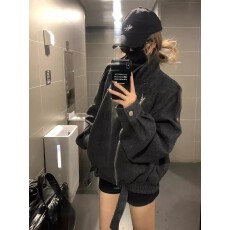 批发双层毛呢外套呢子嘉盛大衣女入冬季毛呢外套独特超好看加厚短款