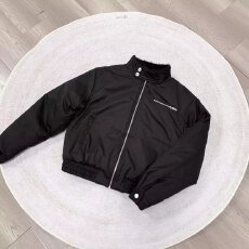 批发美式毛领哈灵顿<b class='q'>夹克</b>棉服男<b class='q'>女</b>冬季新款宽松棉袄潮牌保暖棉衣外套