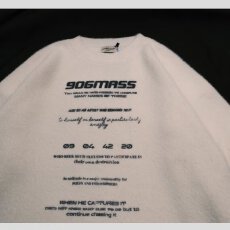 批发美式国潮字母印花无帽毛衣女春季<b class='q'>街头</b>情侣宽松休闲上衣气质新款