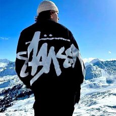 批发美式字母提花圆领宽松针织毛衣<b class='q'>帅气</b>韩版秋冬新款针织衫男女情侣款