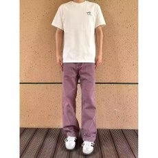 批发葡萄紫色阔腿牛仔裤男女春<b class='q'>秋</b>季2026新款宽松显瘦休闲直筒裤子潮流