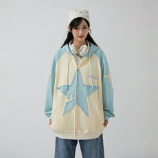 批发女童<b class='q'>外套</b>春秋款2025新款洋气中大儿童<b class='q'>休闲</b>秋装棒球服秋季连帽上衣