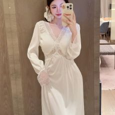 批发<b class='q'>春</b>秋季女睡衣长袖休闲<b class='q'>春</b>季家居服情侣网红直播6535秋季套装薄款男