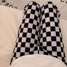 批发情侣春季新款睡裤男女同款仿棉睡衣长裤<b class='q'>格</b>子ins韩版高级感家居裤