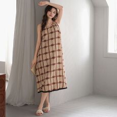 批发夏天云朵棉带胸垫吊带睡裙休闲少女甜美女士睡衣家居服