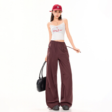 批发26ss | 2026春夏美式休闲<b class='q'>工装裤</b>百搭宽松舒适显瘦休闲长裤垂感