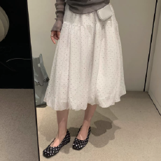 批发拿铁-韩系减龄显瘦百搭半身裙