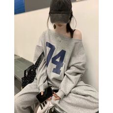 批发美式卫衣运动<b class='q'>套装</b>女秋季韩版宽松显瘦阔腿裤<b class='q'>休闲</b>两件套网红时尚潮