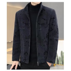 2025秋冬毛呢大衣男短款秋冬季加绒加厚男士呢子外套新款休闲夹克