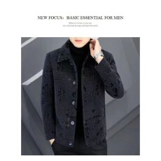 批发<b class='q'>冬</b>季男士呢子外套秋<b class='q'>冬</b>韩版潮流短款加厚毛呢大衣2025新款夹克<b class='q'>冬</b>装