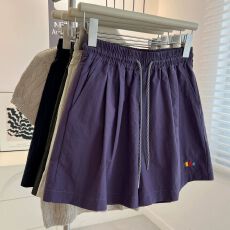 批发【大码80-300斤】休闲运动<b class='q'>短裤</b><b class='q'>女</b>夏季薄款冰丝速干刺绣五分裤