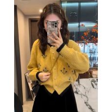 批发外贸独特漂亮超好看毛衣开衫<b class='q'>外套</b>女春秋冬装女款新款宽松<b class='q'>百搭</b>上衣