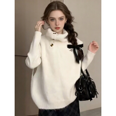 批发亚马逊ins<b class='q'>不规则</b>翻领无袖针织马甲毛衣女2026新款叠穿保暖打底衫