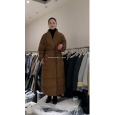 批发欧货时尚设计感加厚中长款羽绒棉服女2025<b class='q'>冬</b>季新款收腰显瘦外套