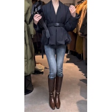 批发十三行冬季设计感复古收腰显瘦保暖羽绒服女<b class='q'>短款</b>小个子白鸭绒外套