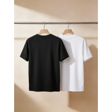 批发夏季短款圆领短袖T恤修身显瘦上衣