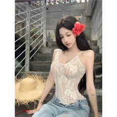 批发辣妹吊带背心<b class='q'>女</b>夏季连体衣修身<b class='q'>蕾丝</b>连体裤内<b class='q'>搭</b>露背上衣外穿