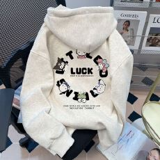 批发男女童同款拉链连帽外套加绒秋冬款2025新款中大儿童棒球服上衣