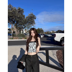 批发重工<b class='q'>塑</b><b class='q'>身</b>胸衣性感蕾丝吊带背心短款内搭