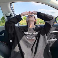 批发【重磅320克】美式长袖<b class='q'>t</b><b class='q'>恤</b>男秋季宽松大码卫衣内搭上衣<b class='q'>男生</b>打底衫