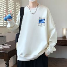 批发圆领卫衣<b class='q'>男生</b>春秋季新款高中学生青少年长袖<b class='q'>t</b><b class='q'>恤</b>男装潮上衣服