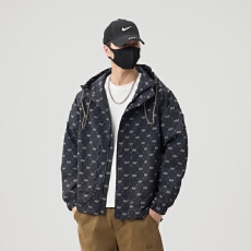 批发XSL早春2026新款设计户外穿痞帅外套男士春季新款百搭工装夹克男