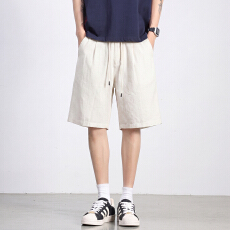 批发夏季新款休闲<b class='q'>裤</b>2026年男宽松直筒阔腿松弛风朦胧垂感短<b class='q'>裤</b>夏季薄款
