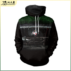 批发秋季万圣节跨境新品小丑<b class='q'>服装</b>情侣卫衣小丑数码印花连棒球服上衣