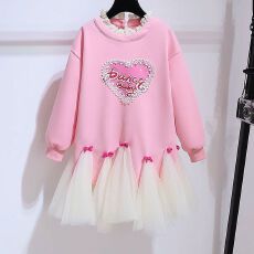 批发女童连衣裙春秋2025洋气新款小女孩时髦公主裙儿童<b class='q'>韩版</b>甜美裙子