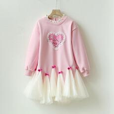 批发女童连衣<b class='q'>裙</b>秋装2026新款网红洋气<b class='q'>儿童</b><b class='q'>裙</b>子春秋款女孩大童卫衣纱<b class='q'>裙</b>