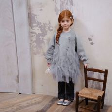 批发<b class='q'>女</b><b class='q'>童</b>连衣裙2026秋季新款儿童裙子秋装洋气网纱<b class='q'>卫衣</b>裙小女孩公主裙