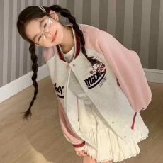 批发女童外套棒球服<b class='q'>春</b>装2026秋季新款洋气中大童学生休闲儿童<b class='q'>春</b>秋上衣