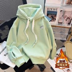 批发<b class='q'>女</b><b class='q'>童</b>秋冬卫衣2025<b class='q'>新款</b>洋气加绒连帽衫中大童女孩衣服休闲秋季上衣