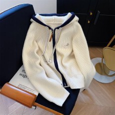 批发女童春秋新款开衫中大童休闲舒适毛衣外套小女孩韩版宽松时髦外套