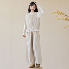 批发女童<b class='q'>秋</b><b class='q'>装</b>马甲套<b class='q'>装</b>2026新款中大童针织背心韩系女孩阔腿<b class='q'>裤</b><b class='q'>三件套</b>