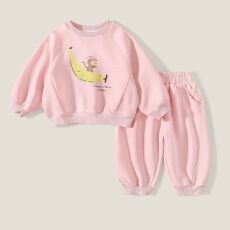 批发女童<b class='q'>运动</b>套<b class='q'>装</b>春秋季2026新款洋气时髦儿童女孩卡通卫衣卫<b class='q'>裤</b>两件套