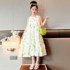 批发<b class='q'>女</b><b class='q'>童</b>夏季无袖<b class='q'>连衣裙</b>2026新款夏装中大童洋气网红公主裙女孩裙子潮