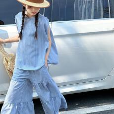 批发<b class='q'>女</b><b class='q'>童</b>夏装套装2026新款夏季两件套儿<b class='q'>童装</b>潮酷穿搭女孩衣服网红炸街