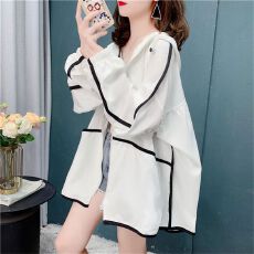 批发大码宽松休闲防晒服<b class='q'>外套</b>女2026夏季薄款潮