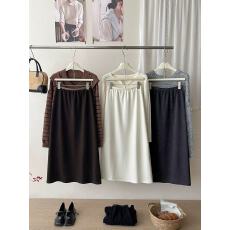 批发复古miu系简约糯米羊绒直筒半身裙女秋<b class='q'>冬</b>日韩洋气质百搭包臀a字裙