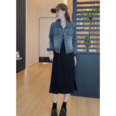 批发<b class='q'>短</b>款女复古2016春秋复古牛仔外套宽松秋季百搭<b class='q'>短</b>外套