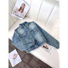 批发港风复古立领宽松水洗长袖牛仔<b class='q'>外套女</b>秋冬季时尚设计感上衣